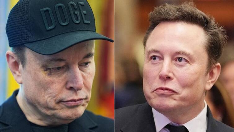Elon Musk DOGE Office Farewell Seen Black Eye Who Punched Him Know what He Said