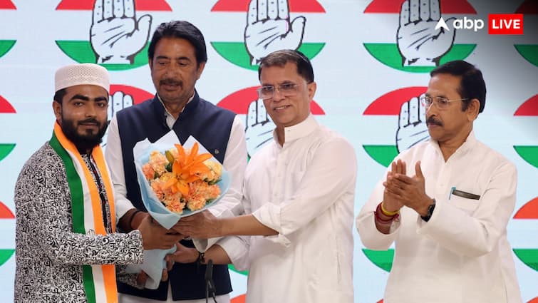 social worker peerzada amin joins congress in west bengal congress state president ghulam ahmed mir blames state government ann