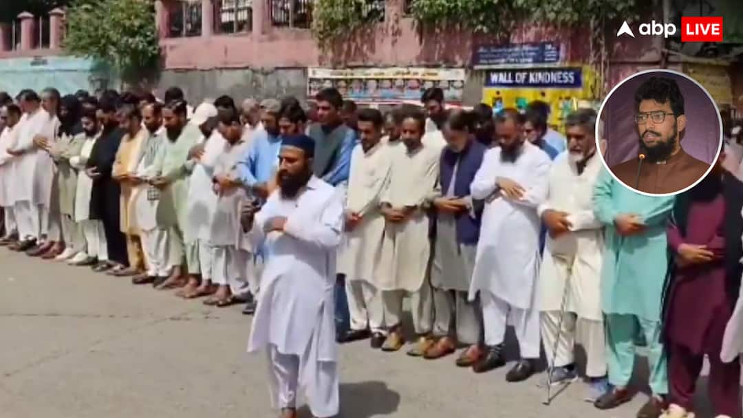 इस्लामाबाद में दफनाया गया आतंकवादी हमजा बुरहान, जनाजे में जुटे हथियारों से लैस आतंकी